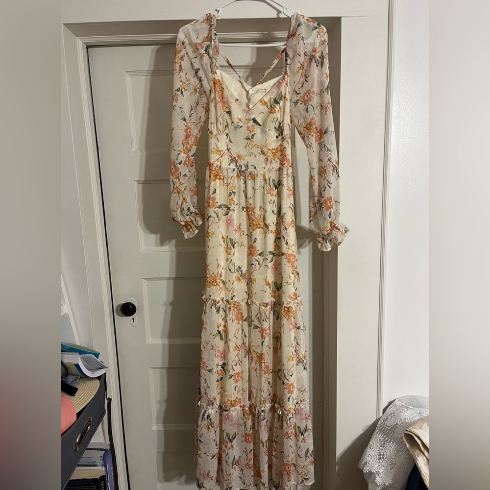 Floral Garden Party Promesa Maxi Dress